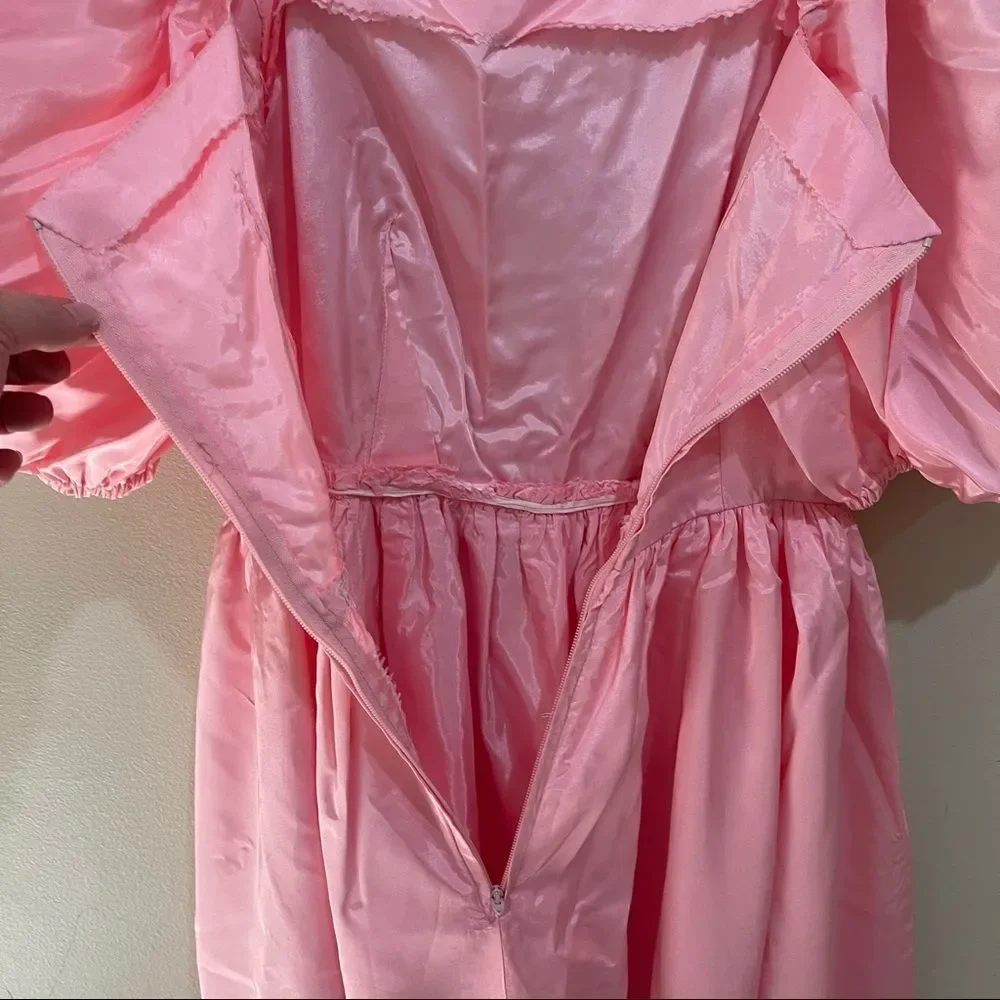 Vintage Handmade Puff Sleeve Princess Dress - Picture 7 of 15